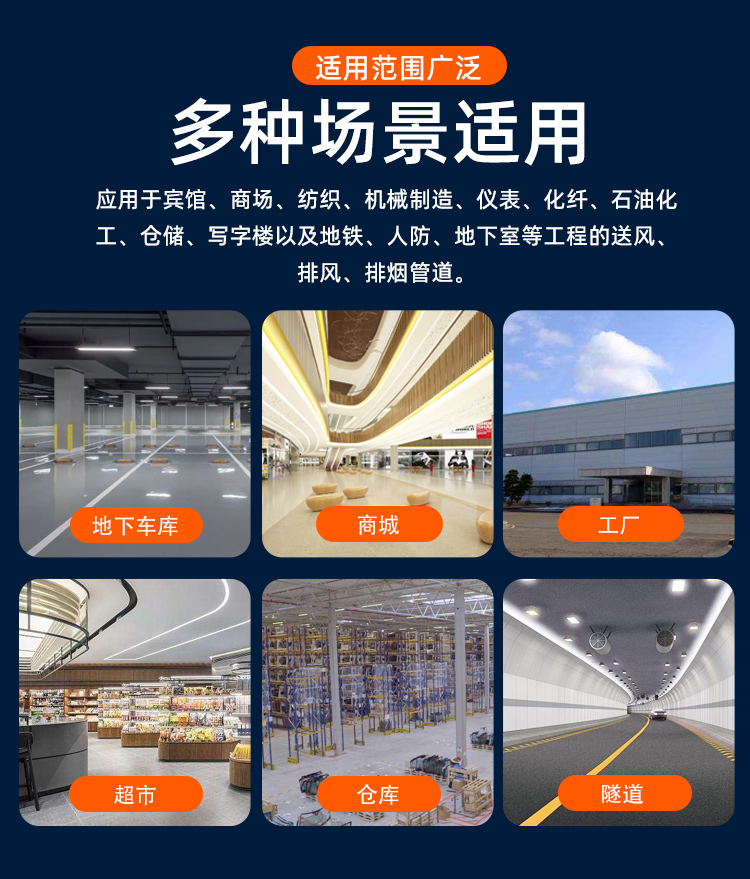 镀锌板角铁法兰风管(图3)